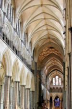 Photo: Interior of Salisbury Cathedral, © by Harry Griswold